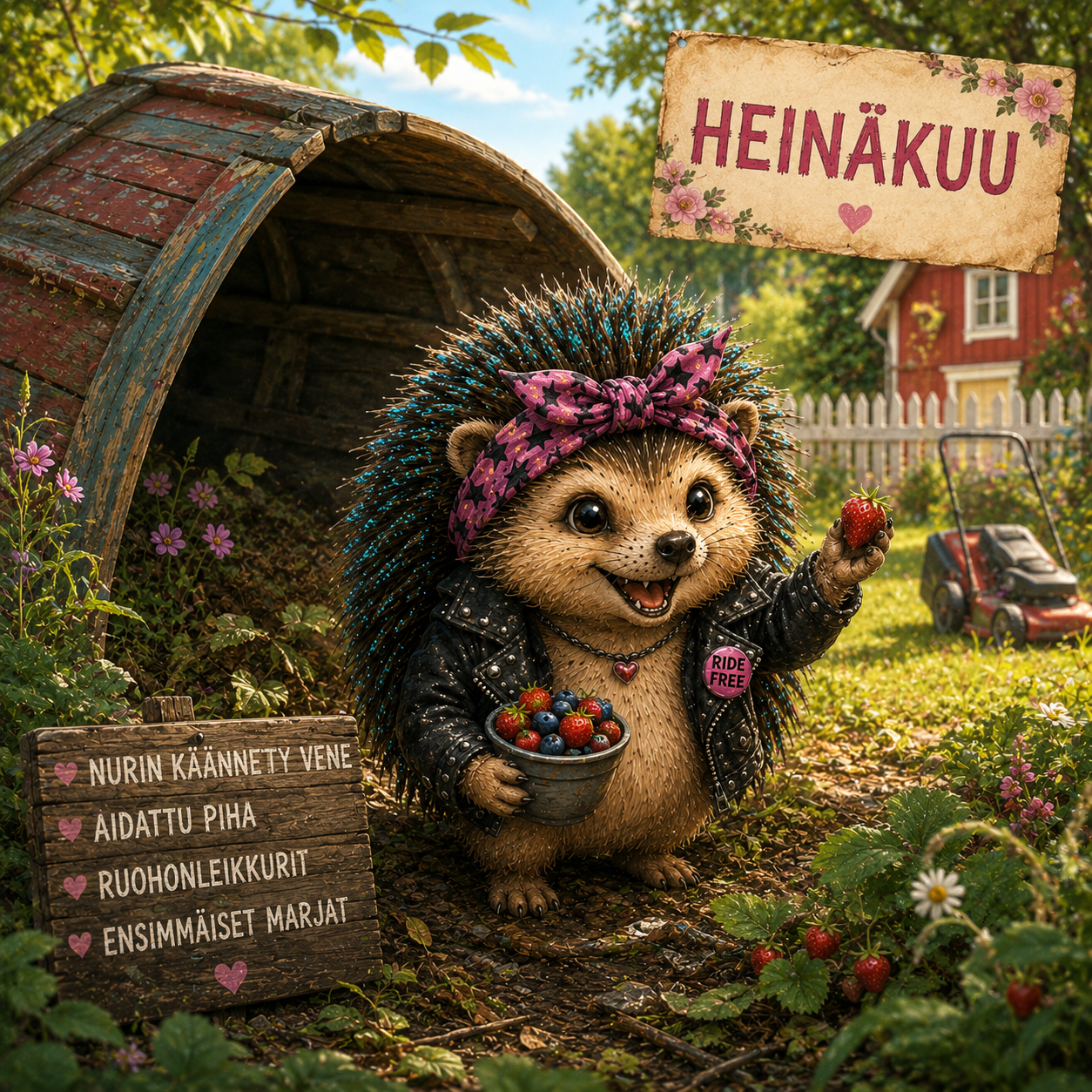 hellualndian siilit heinäkuu