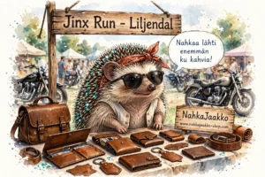 nahkajaakko hellulandian siilikirjat