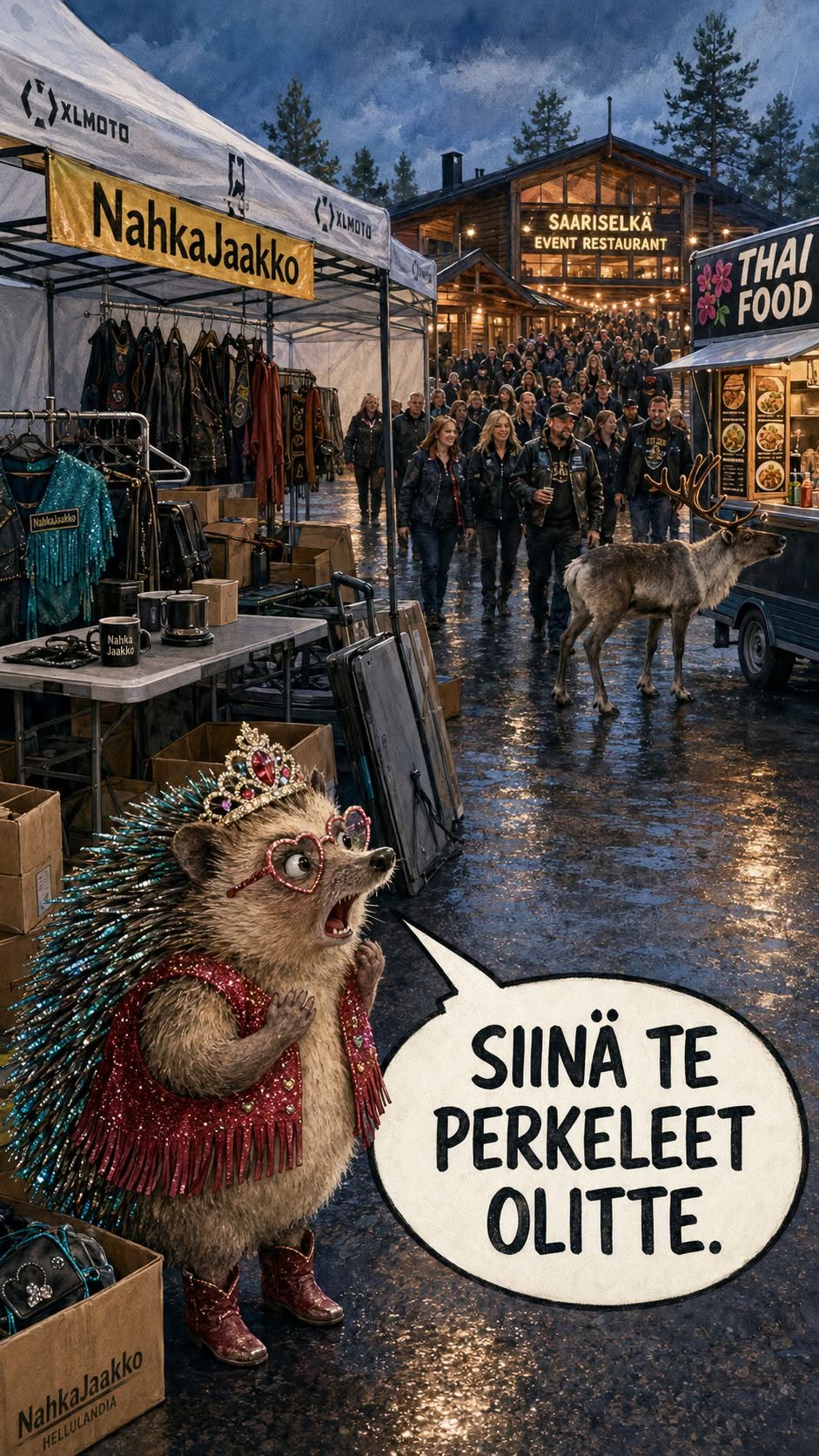 no-siellahan-te-perkeleet-olitte-saariselka mE'mmin päiväkirja 2026