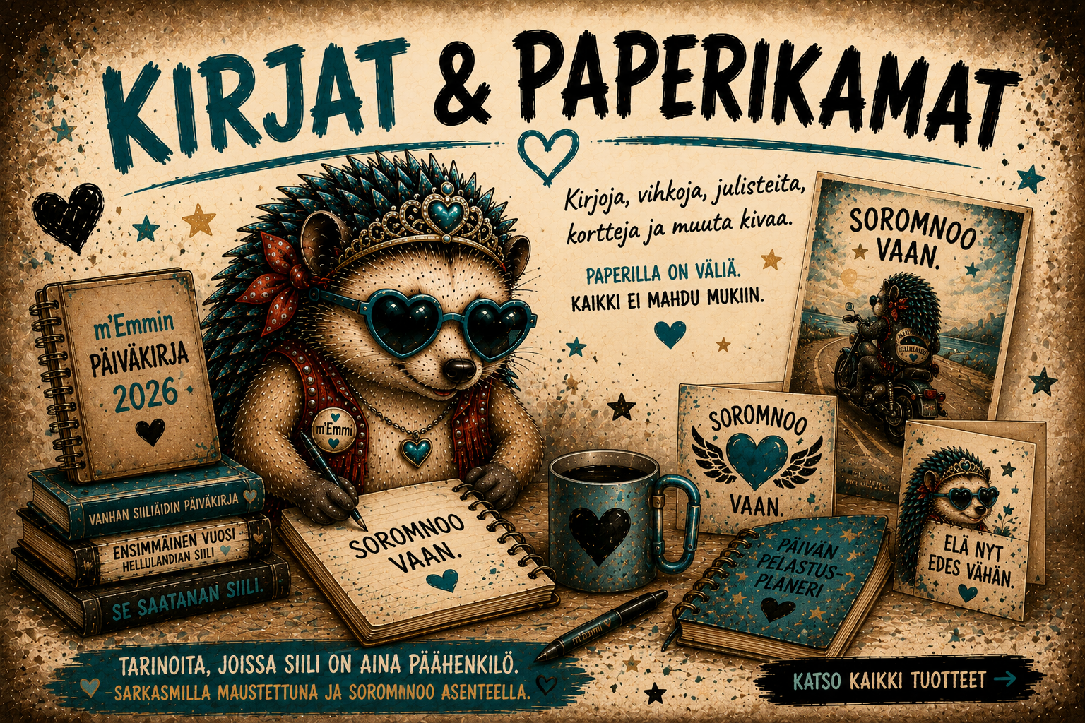 hellualndian mEmmi ladattavat kirjat ja muut paperi jutut hellulandiast