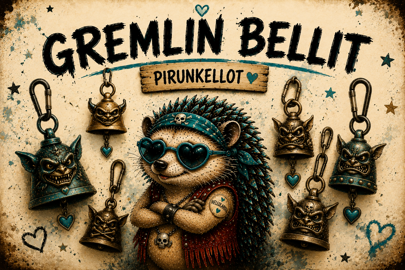 Kapinallisten Gremlin-kellojen juliste