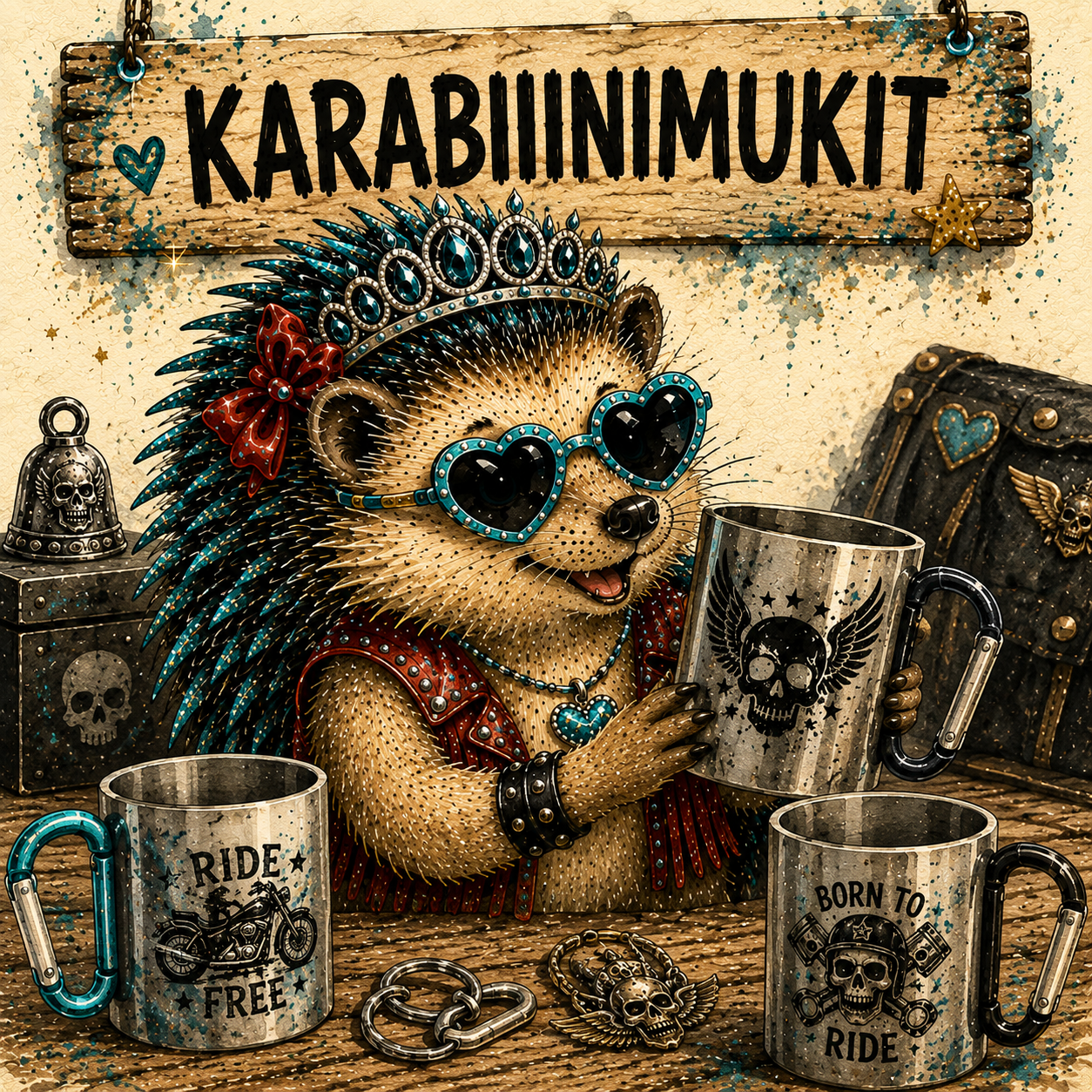 muokatava karabiinimuku hellulandia.fi