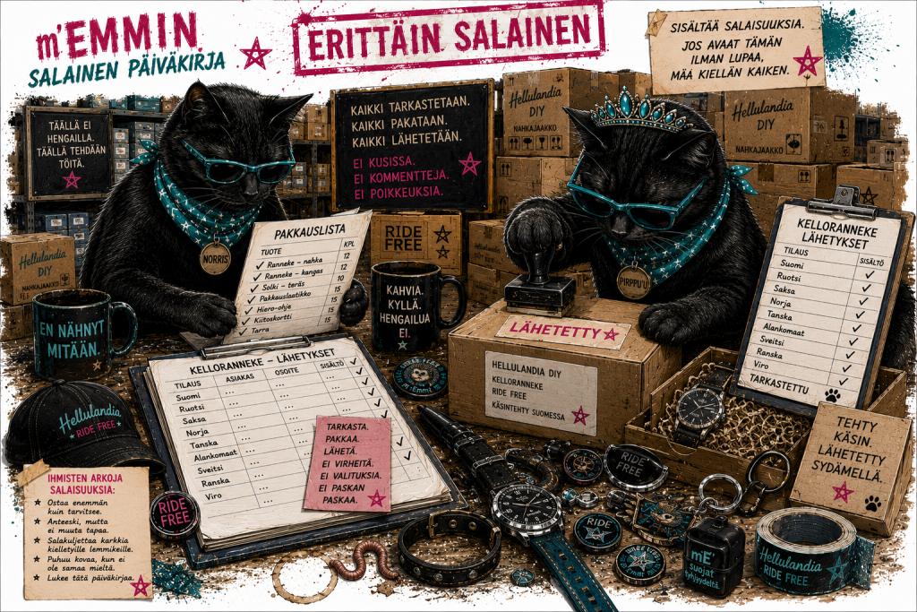 kelloranneke.fi pakettien lähettäminen kissat
