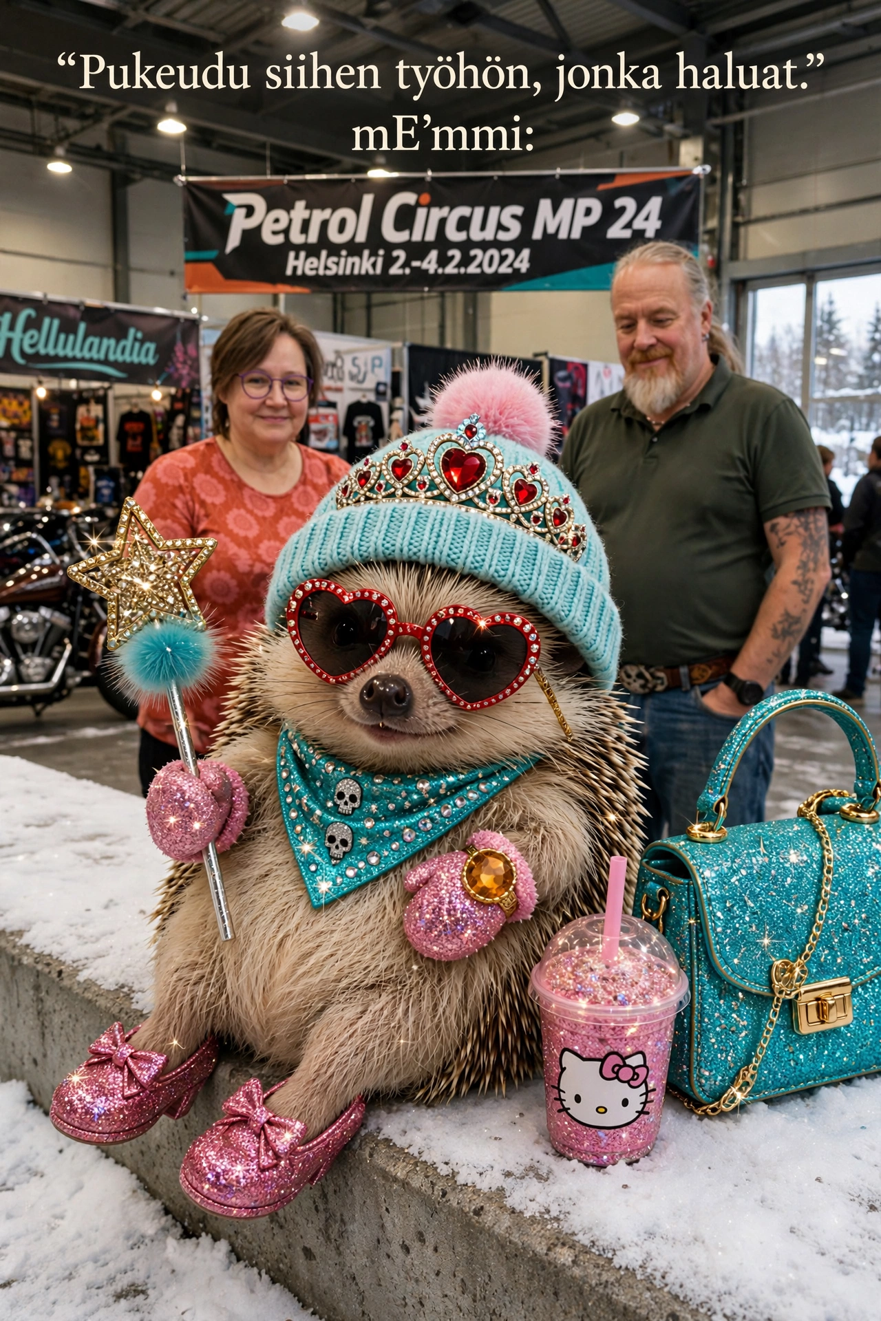 hedgehog_convention_winter mE'mmin ensimmäinen iso show – Petrol Circus MP24 2024