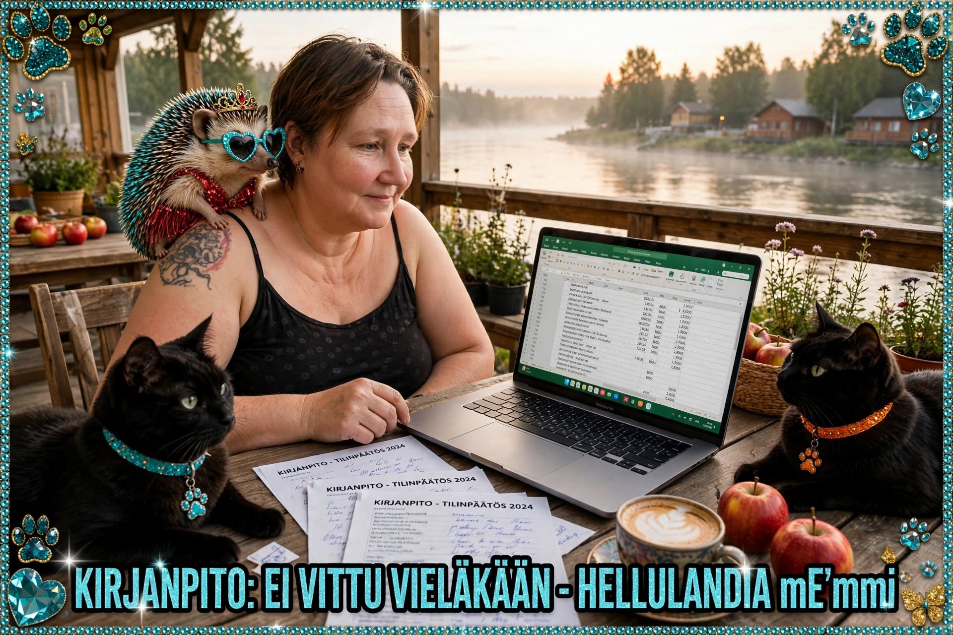 Kirjanpidon välttely: Ei vittu vieläkään | Hellulandia